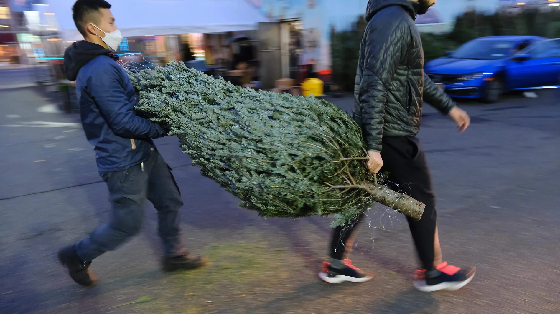 Pinitos de Navidad naturales